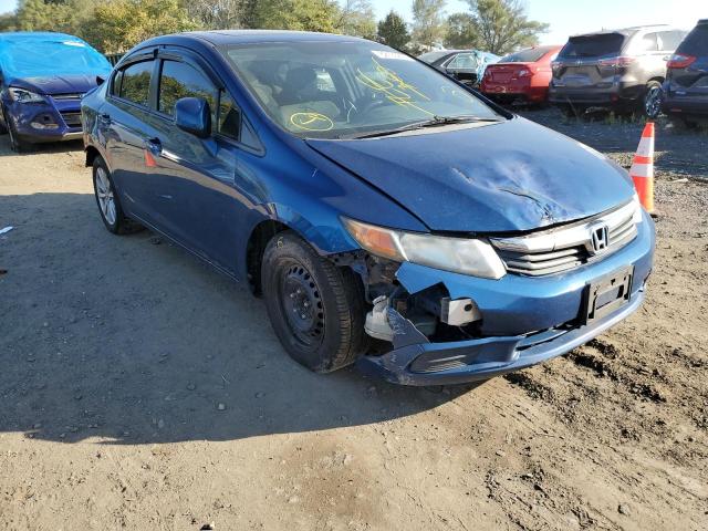 HONDA CIVIC EX 2012 with VIN 2HGFB2F87CH548625 - Photo from auction