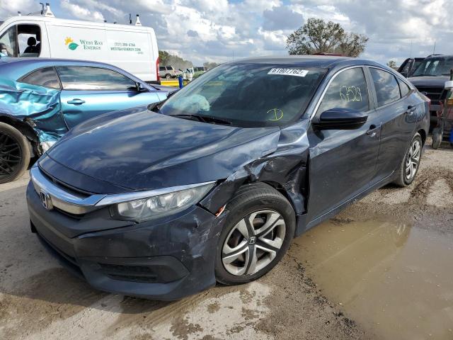 Photo 2 from auction – 2017 HONDA CIVIC LX with VIN 19XFC2F58HE074267