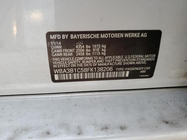 Фото 10 с аукциона – 2015 BMW 320 I с VIN WBA3B1C58FK138206