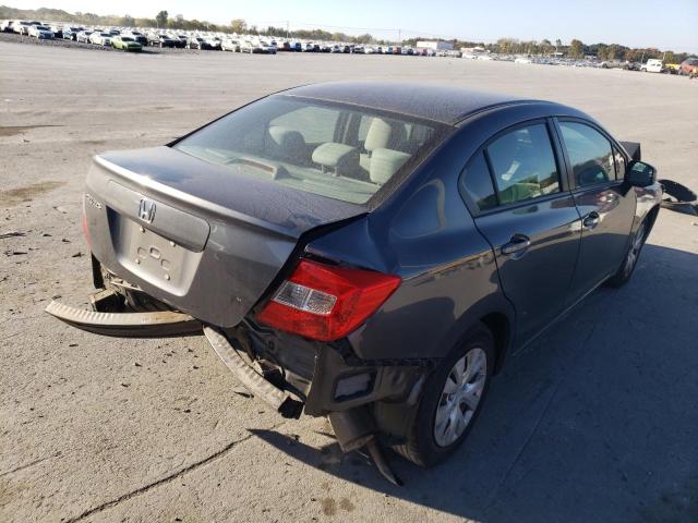 Photo 4 from auction – 2012 HONDA CIVIC LX with VIN 2HGFB2F54CH332589
