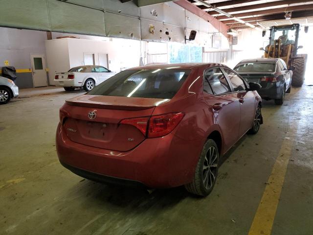 Photo 4 from auction – 2017 TOYOTA COROLLA L with VIN 5YFBURHE6HP581488