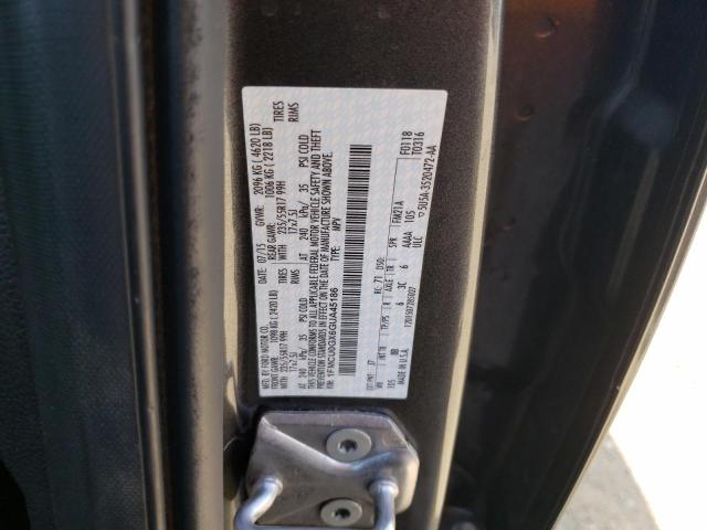 Photo 10 from auction – 2016 FORD ESCAPE SE with VIN 1FMCU0GX6GUA45186
