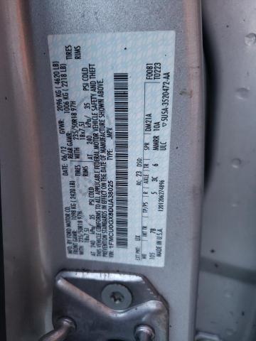Photo 10 from auction – 2013 FORD ESCAPE SE with VIN 1FMCU0GX8DUA38025