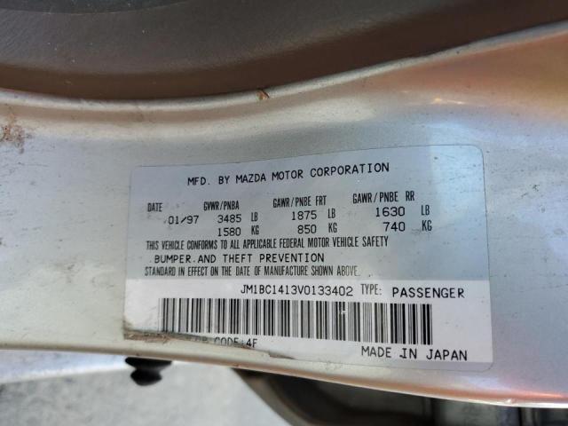 Photo 10 from auction – 1997 MAZDA PROTEGE DX with VIN JM1BC1413V0133402
