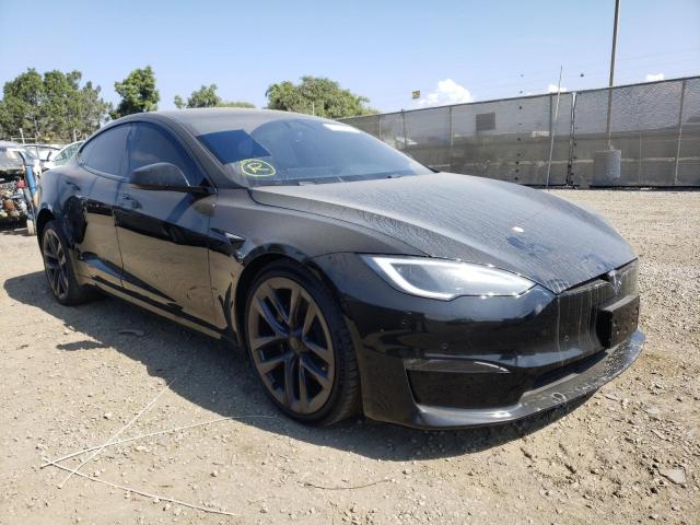 TESLA MODEL S 2022 with VIN 5YJSA1E55NF475183 - Photo from auction