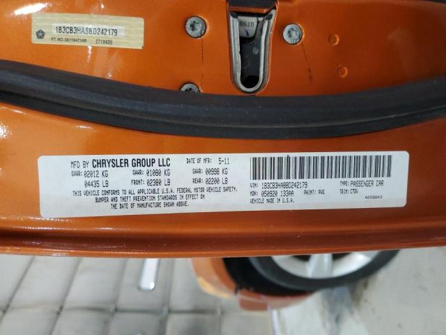 Photo 10 from auction – 2011 DODGE CALIBER MA with VIN 1B3CB3HA8BD242179