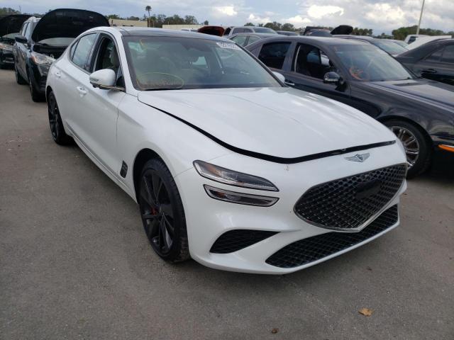 GENESIS G70 BASE 2023 with VIN KMTG54TE4PU106504 - Photo from auction