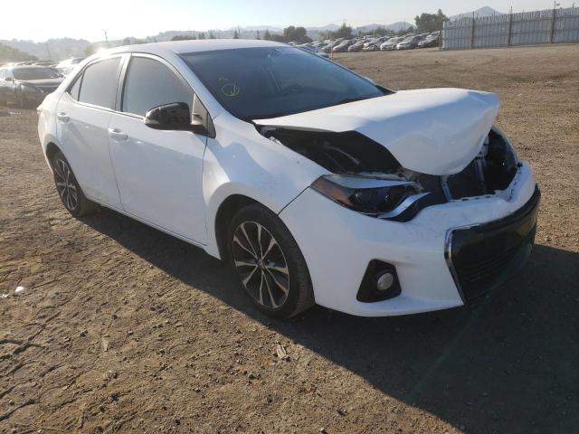 TOYOTA COROLLA L 2014 with VIN 5YFBURHE0EP117186 - Photo from auction