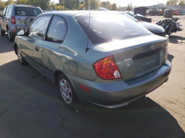 Photo 3 from auction – 2004 HYUNDAI ACCENT with VIN KMHCF35C54U310218