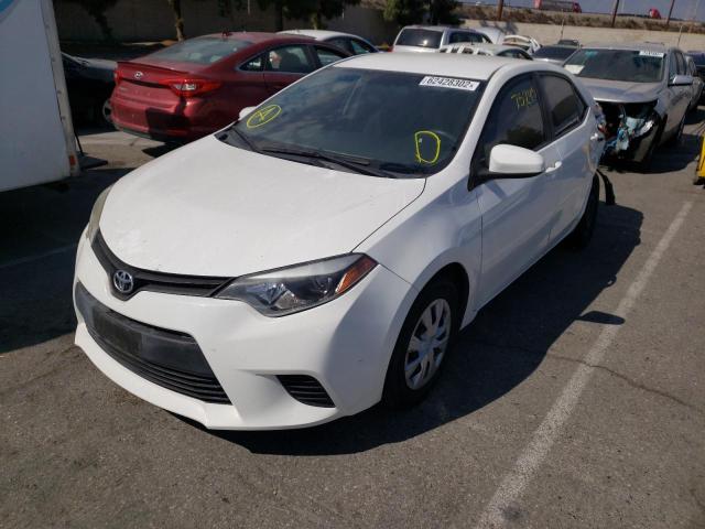 Photo 2 from auction – 2016 TOYOTA COROLLA L with VIN 5YFBURHE3GP503619