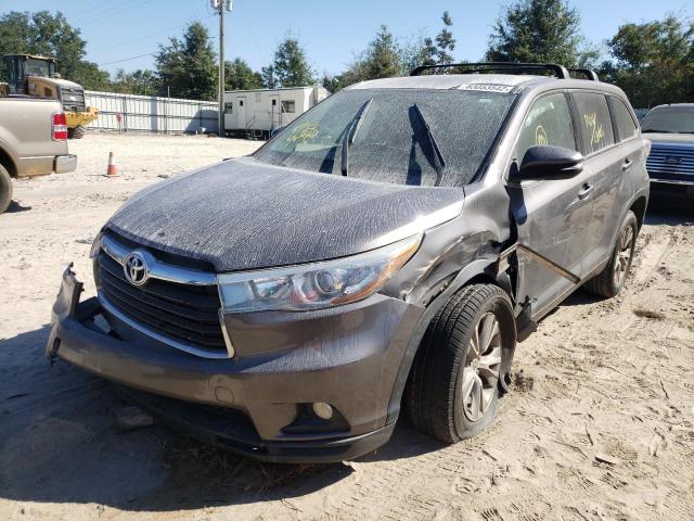 Photo 2 from auction – 2015 TOYOTA HIGHLANDER with VIN 5TDZKRFH6FS057960