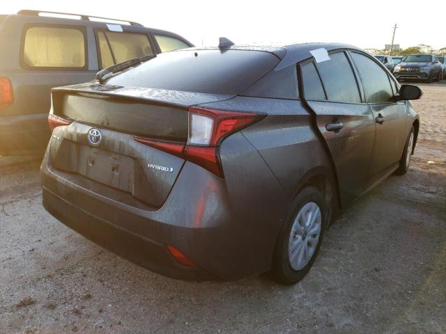 Photo 4 from auction – 2019 TOYOTA PRIUS with VIN JTDKARFU2K3084814