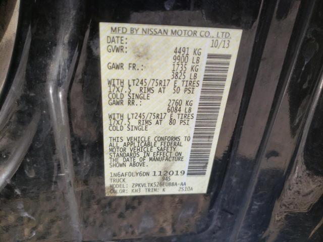 Photo 10 from auction – 2013 NISSAN NV 2500 with VIN 1N6AF0LY6DN112019