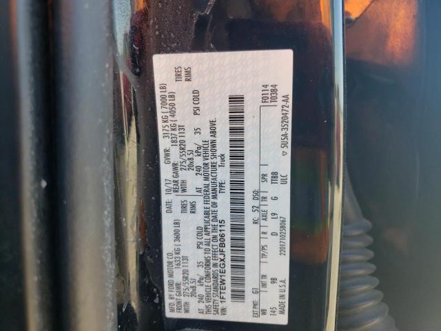 Photo 10 from auction – 2018 FORD F150 SUPER with VIN 1FTEW1EGXJFB06115