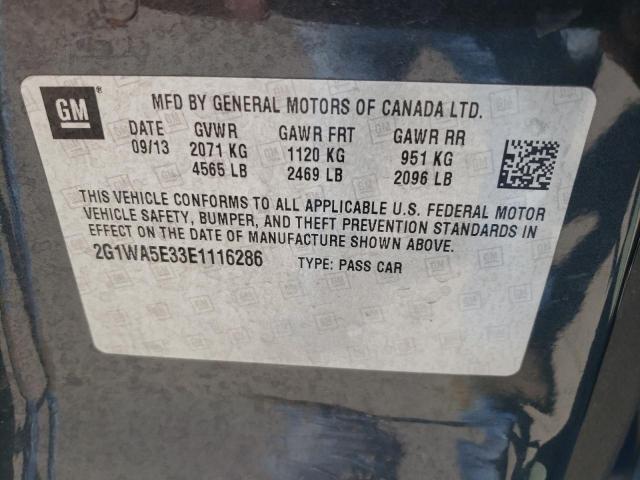 Photo 10 from auction – 2014 CHEVROLET IMPALA LIM with VIN 2G1WA5E33E1116286