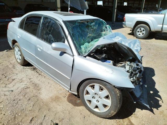HONDA CIVIC EX 2002 with VIN 2HGES26792H536042 - Photo from auction