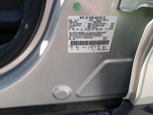 Photo 10 from auction – 2013 FORD EDGE SEL with VIN 2FMDK3JC7DBB78266