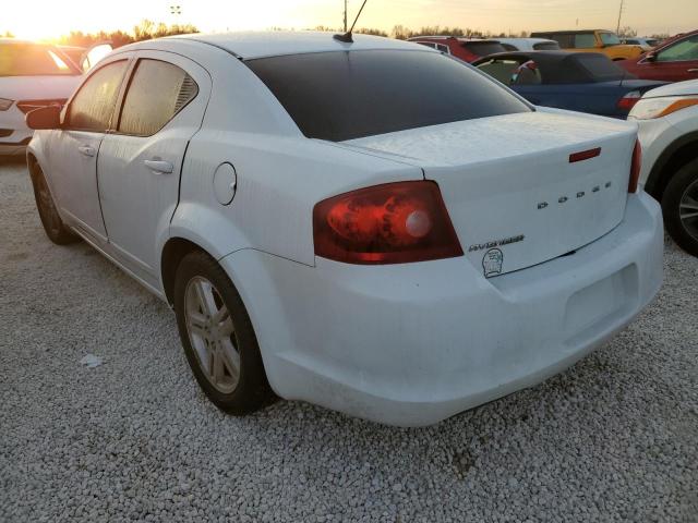 Photo 3 from auction – 2012 DODGE AVENGER SX with VIN 1C3CDZCB2CN146995