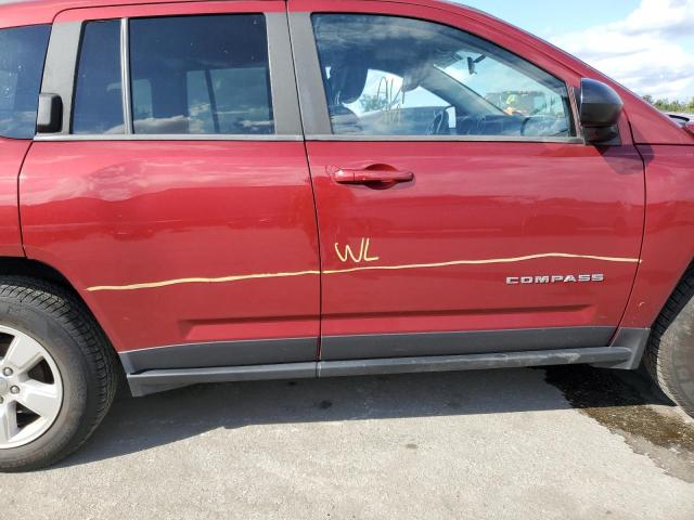 Photo 9 from auction – 2014 JEEP COMPASS SP with VIN 1C4NJCBA0ED832318