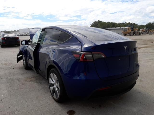 Photo 3 from auction – 2021 TESLA MODEL Y with VIN 5YJYGDEE7MF257495
