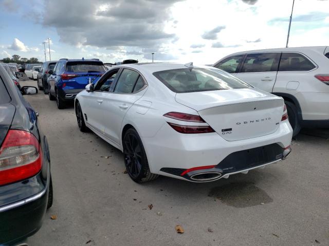 Photo 3 from auction – 2023 GENESIS G70 BASE with VIN KMTG54TE4PU106504