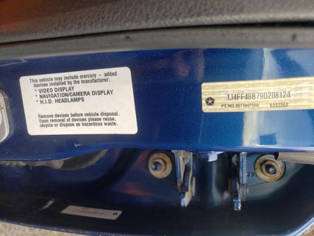 Photo 10 from auction – 2009 JEEP PATRIOT LI with VIN 1J4FF48B79D208124