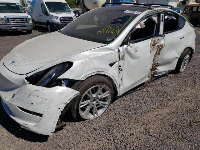 Photo 9 from auction – 2020 TESLA MODEL Y with VIN 5YJYGDEE4LF006531