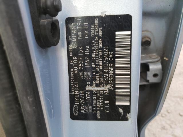 Photo 10 from auction – 2014 HYUNDAI ACCENT GLS with VIN KMHCT4AE4EU754021