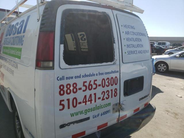 Photo 9 from auction – 2001 CHEVROLET EXPRESS G2 with VIN 1GCFG25WX11165225