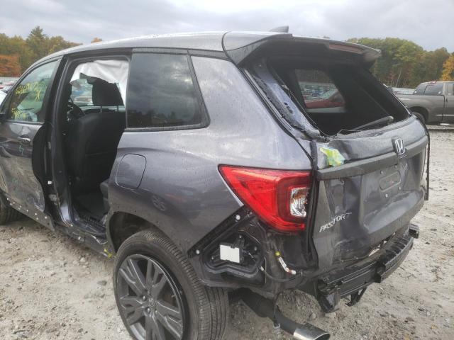 Photo 9 from auction – 2021 HONDA PASSPORT E with VIN 5FNYF8H56MB005212