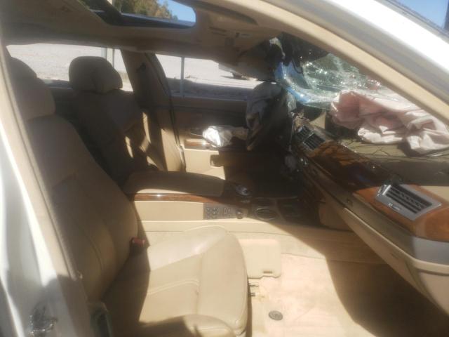 Photo 5 from auction – 2004 BMW 745 LI with VIN WBAGN63484DS47652
