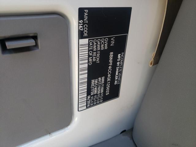 Photo 10 from auction – 2016 MERCEDES-BENZ SPRINTER 3 with VIN 8BNPF4CC4GE125025