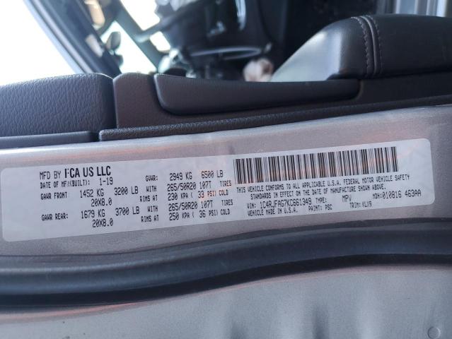 Photo 10 from auction – 2019 JEEP GRAND CHER with VIN 1C4RJFAG7KC661349