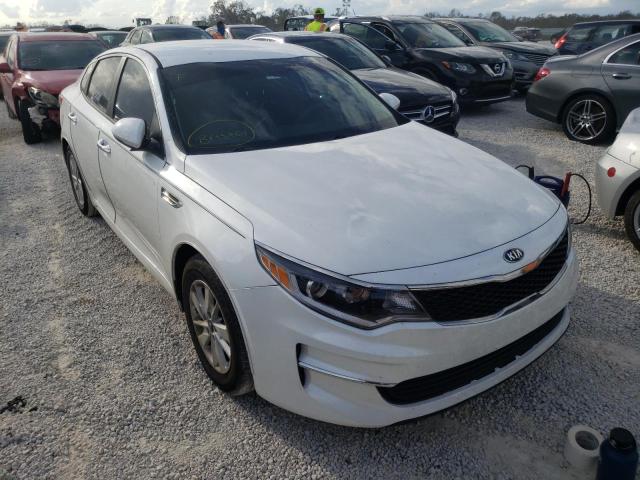KIA OPTIMA LX 2016 with VIN KNAGT4L33G5104477 - Photo from auction