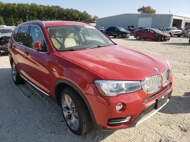 BMW X3 XDRIVE2 2016 with VIN 5UXWX9C55G0D78506 - Photo from auction
