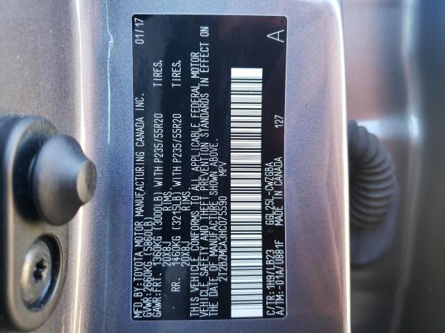 Photo 10 from auction – 2017 LEXUS RX 350 BAS with VIN 2T2BZMCA3HC075590
