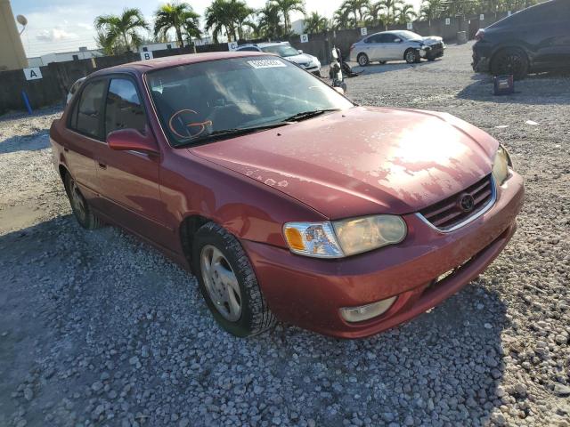 TOYOTA COROLLA 2002 with VIN 1NXBR12E12Z587961 - Photo from auction