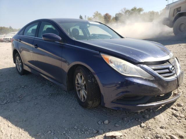 HYUNDAI SONATA GLS 2014 with VIN 5NPEB4AC1EH833784 - Photo from auction