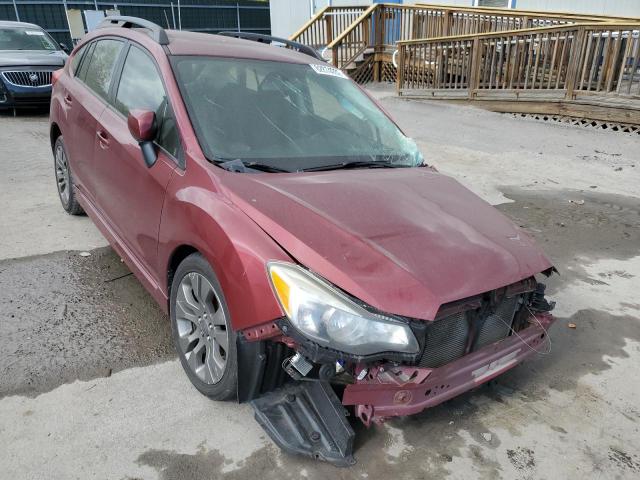 Photo 1 from auction – 2013 SUBARU IMPREZA SP with VIN JF1GPAL62D2888234