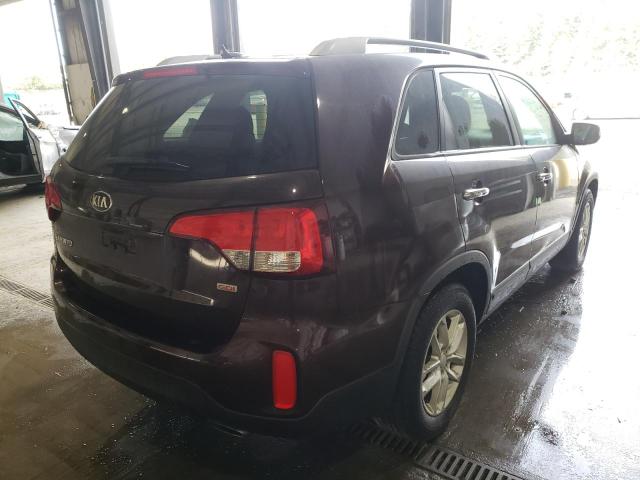 Photo 4 from auction – 2015 KIA SORENTO LX with VIN 5XYKT4A74FG587177