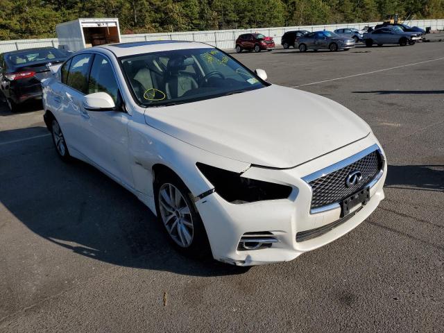 INFINITI Q50 PREMIU 2017 with VIN JN1EV7AR6HM830065 - Photo from auction