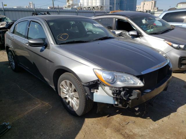 CHRYSLER 200 LX 2013 with VIN 1C3CCBAB1DN715348 - Photo from auction