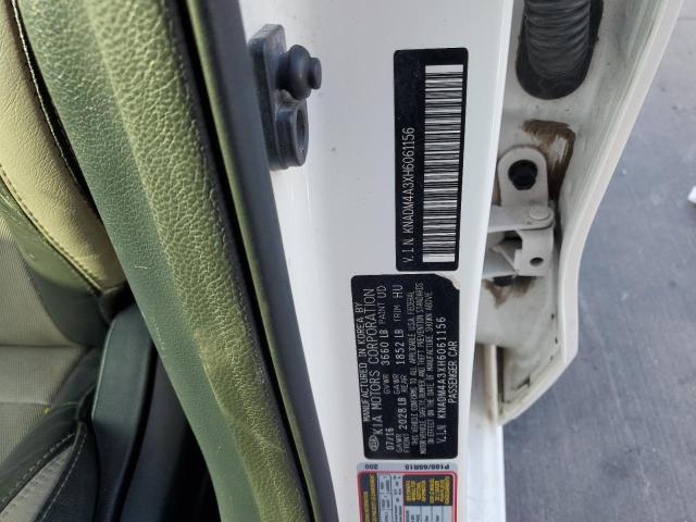 Photo 10 from auction – 2017 KIA RIO LX with VIN KNADM4A3XH6061156