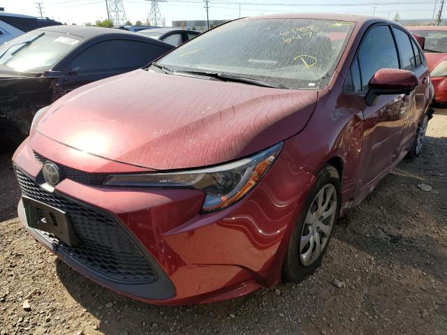 Photo 2 from auction – 2022 TOYOTA COROLLA LE with VIN JTDEPMAE4NJ198344
