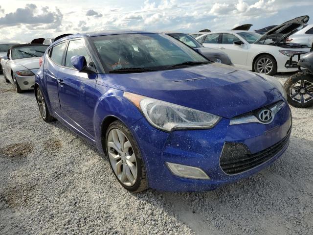 HYUNDAI VELOSTER 2013 with VIN KMHTC6AD6DU105189 - Photo from auction