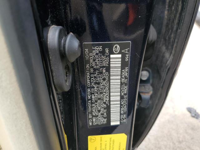 Photo 10 from auction – 2005 LEXUS ES 330 with VIN JTHBA30G955079939