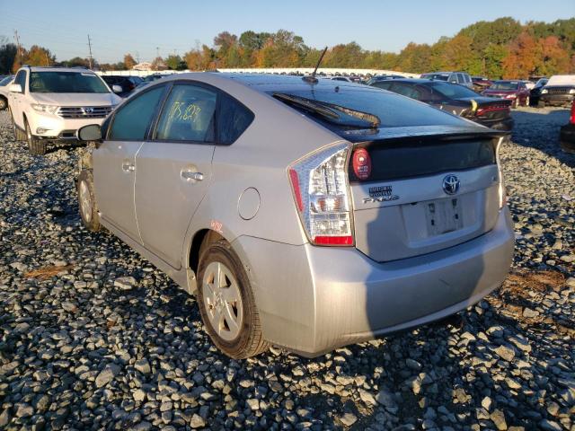 Photo 3 from auction – 2010 TOYOTA PRIUS with VIN JTDKN3DU0A0159806