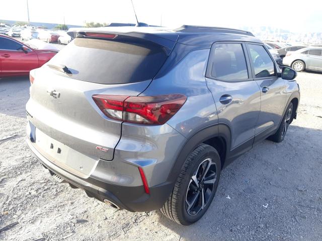 Photo 4 from auction – 2021 CHEVROLET TRAILBLAZE with VIN KL79MUSL4MB038817