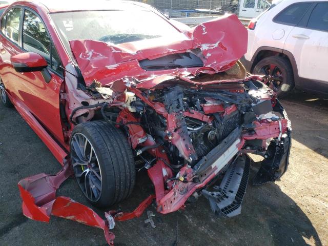 Photo 9 from auction – 2021 SUBARU WRX STI with VIN JF1VA2S61M9814147