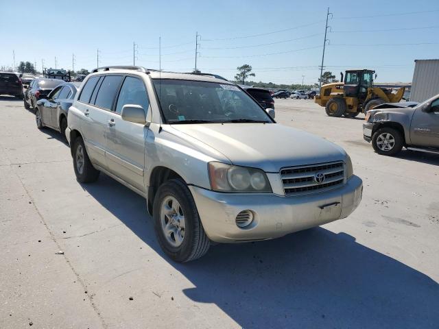 TOYOTA HIGHLANDER 2002 with VIN JTEGD21A020043516 - Photo from auction